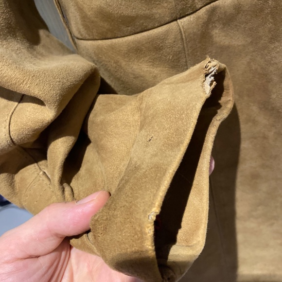 Fur suede coat - Picture 7 of 7